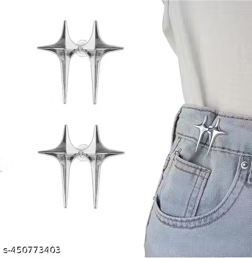 Metal Cross Waist Knots | 2 Pair